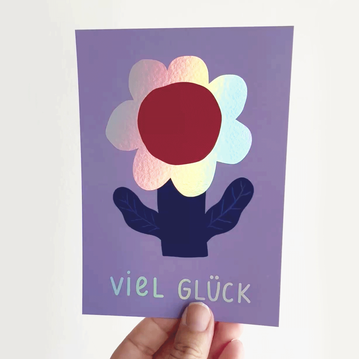 Jolanda Epprecht - Postkarte "Viel Glück" (5 Stück)