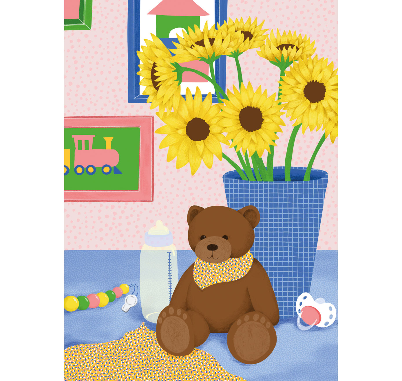 Jolanda Epprecht - Grusskarte "Bär" (5 Stück)