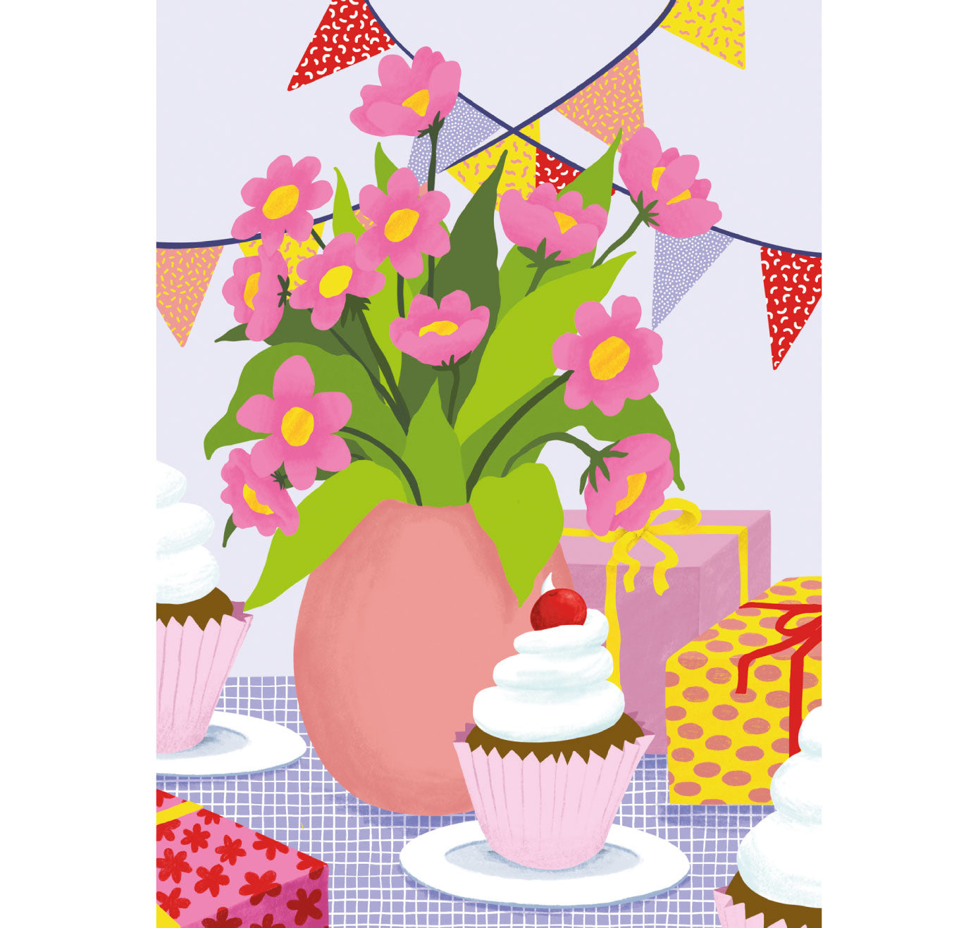 Jolanda Epprecht - Grusskarte "Cupcake" (5 Stück)