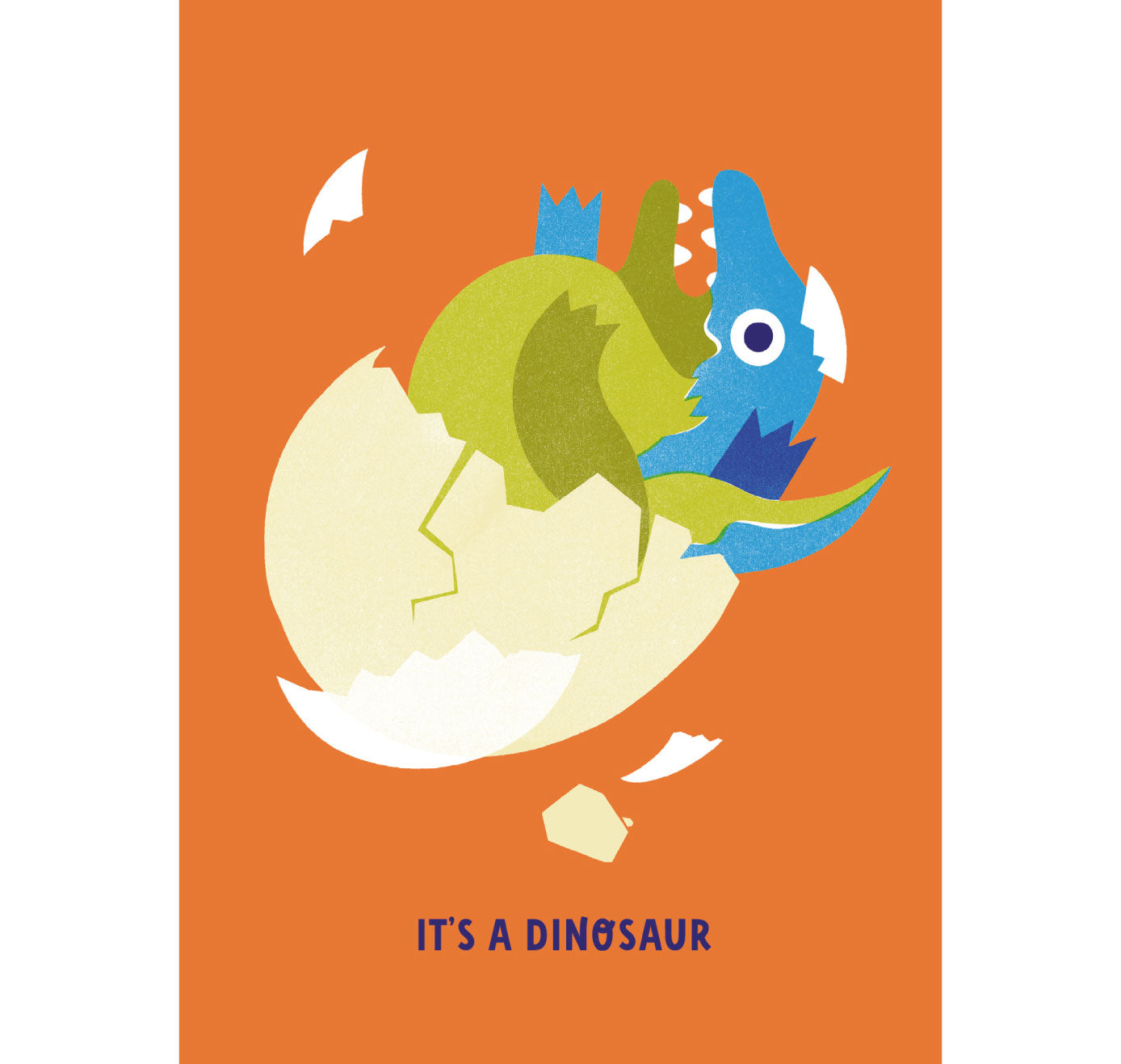 Takelwerk - Grusskarte "Dino Ei" (5 Stück)