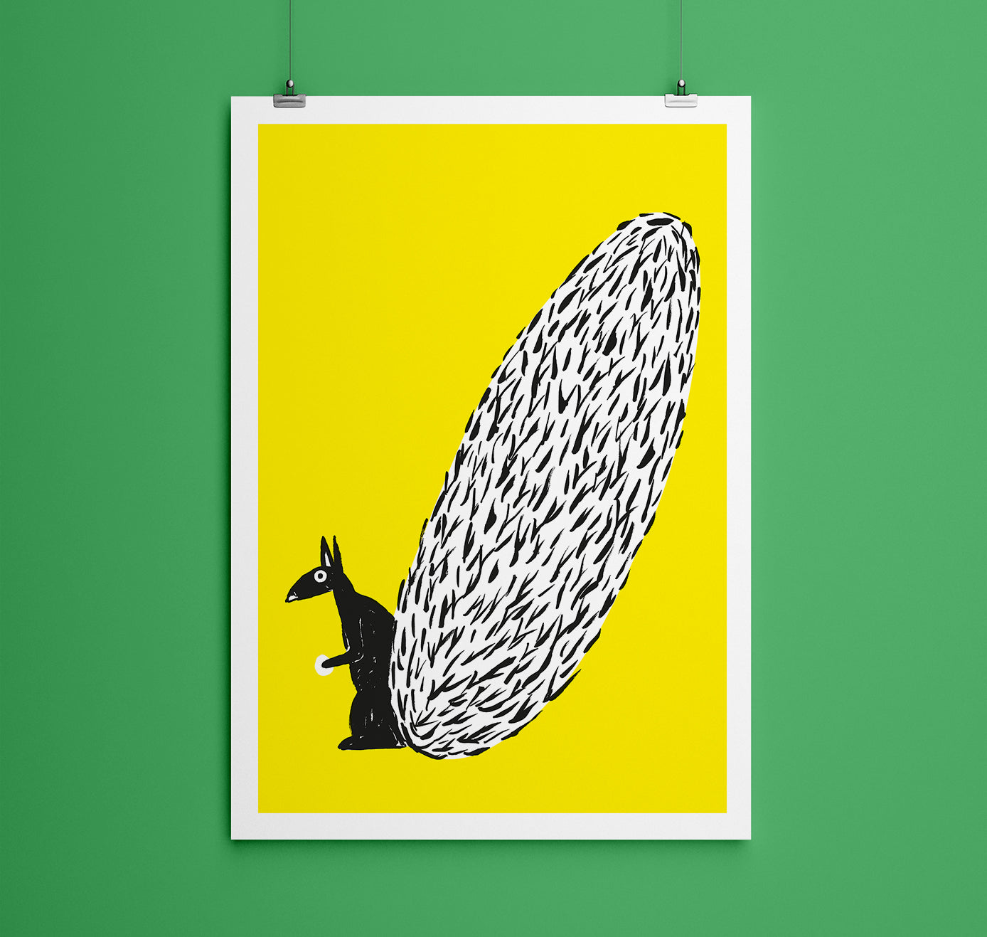 Anna-Lisa Schneeberger - Plakat "Eichhörnchen" (5 Stück)