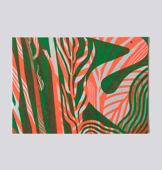 Claudia Wirth - Postkarte "Mimesis II" (5 Stück)