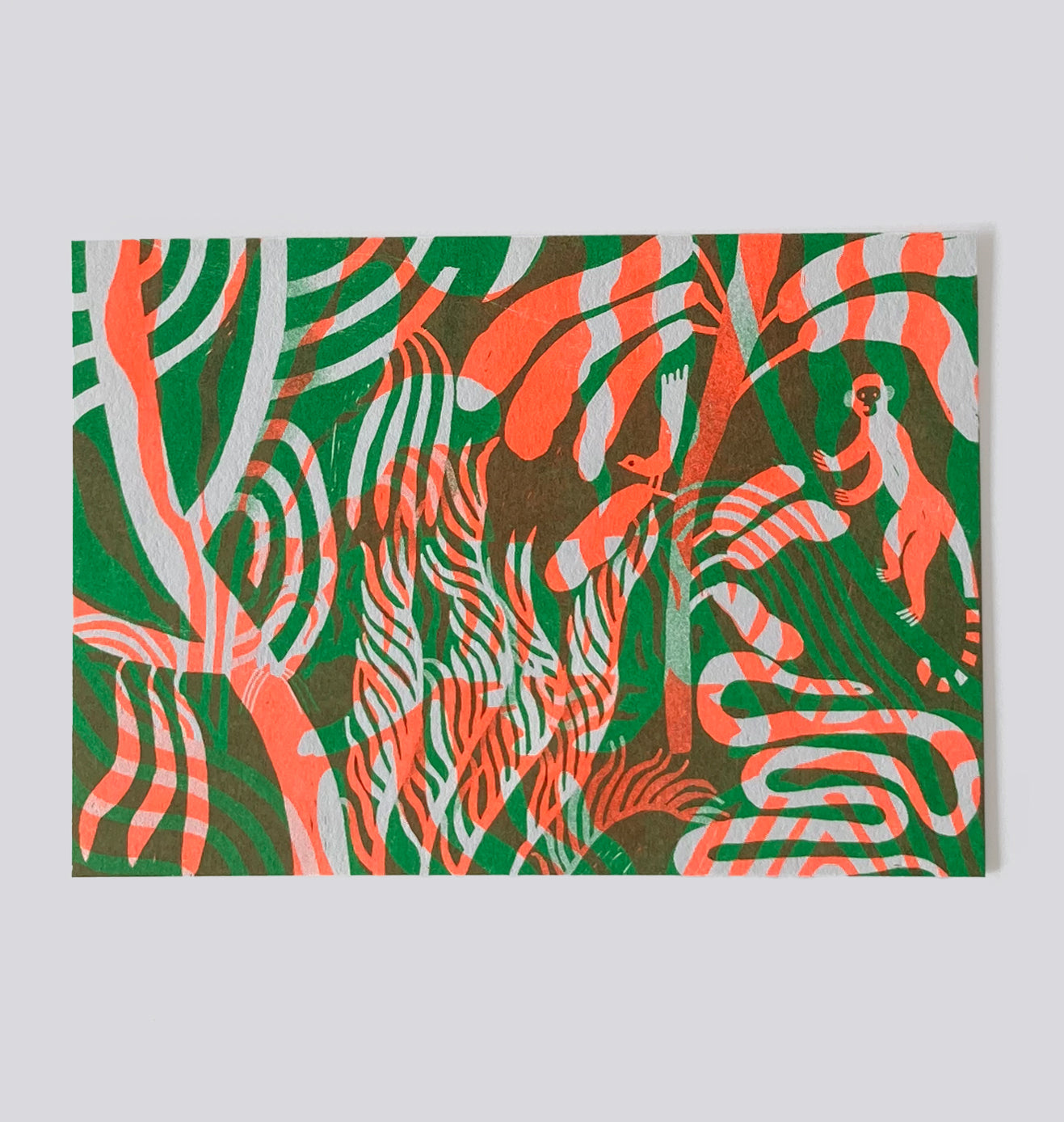 Claudia Wirth - Postkarte "Mimesis I" (5 Stück)