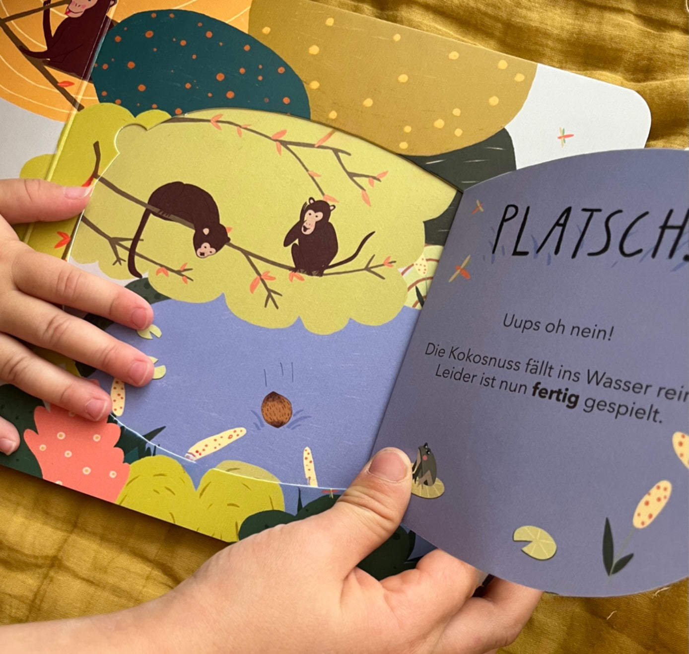 Karin Lena Schmid - Pappbilderbuch "Reise durch den Dschungel" (5 Stück)