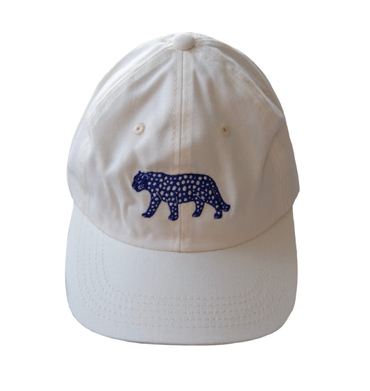 Karin Lena Schmid - Cap "Blauer Leopard" (5 Stück)