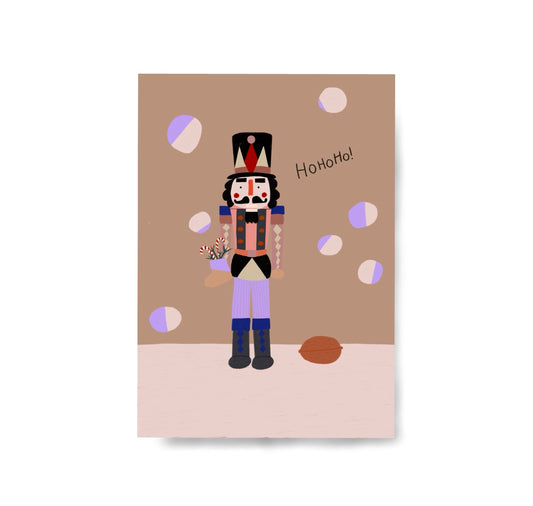 Karin Lena Schmid - Postkarte "Nussknacker" (5 Stück)