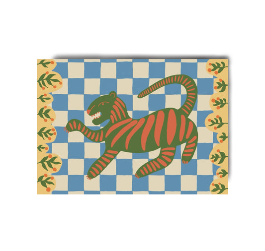 Karin Lena Schmid - Postkarte "Tiger" (5 Stück)