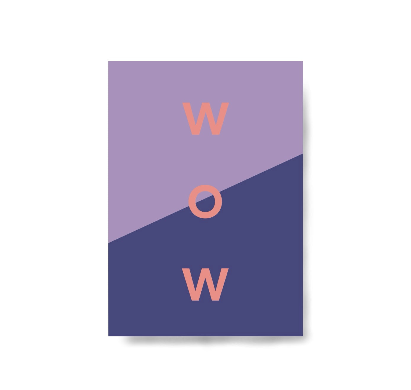 Karin Lena Schmid - Postkarte "WOW-MOM" (5 Stück)