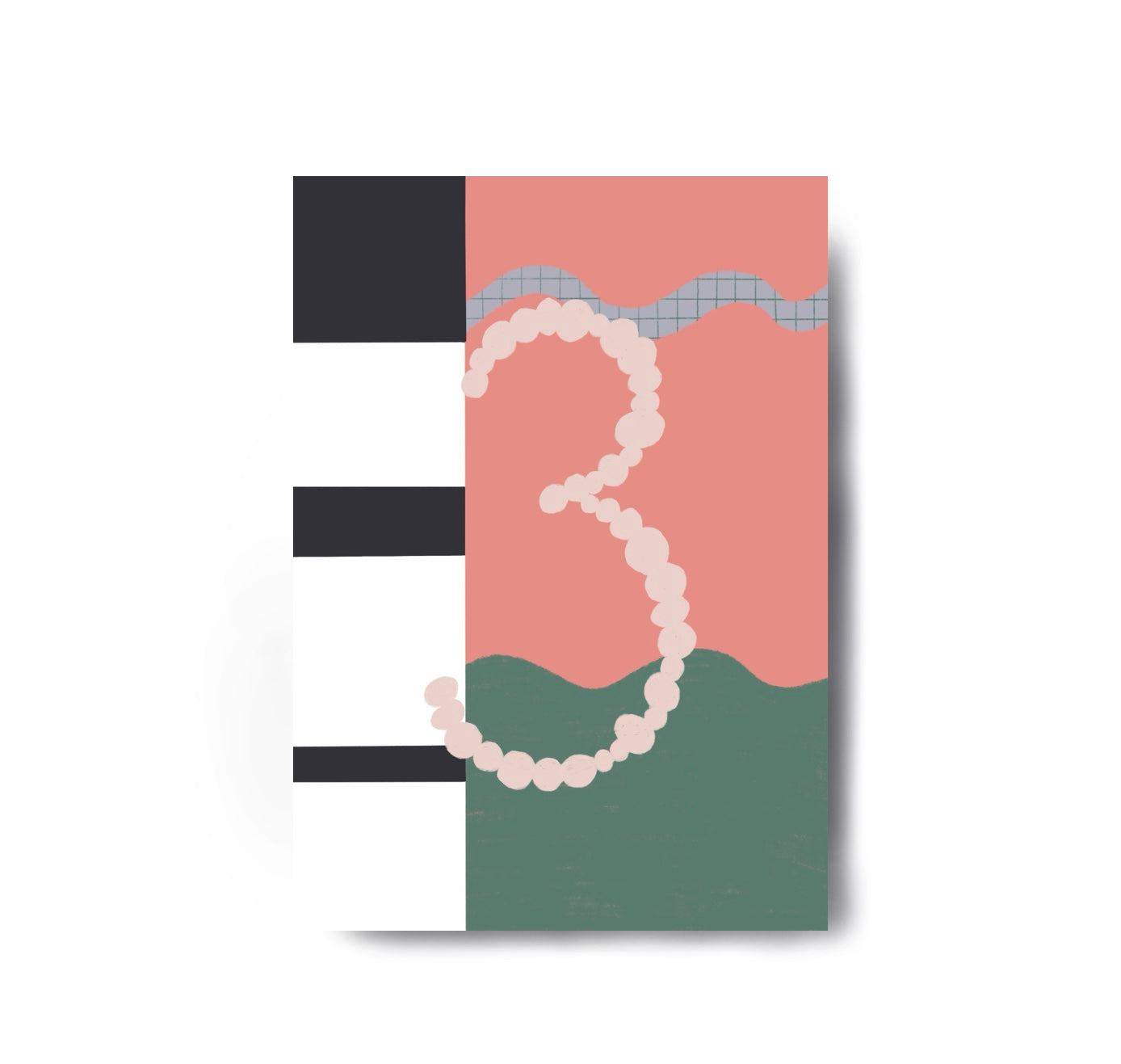 Karin Lena Schmid - Postkarte "Zahlen" (5 Stück)