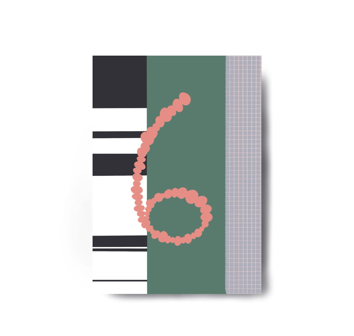 Karin Lena Schmid - Postkarte "Zahlen" (5 Stück)