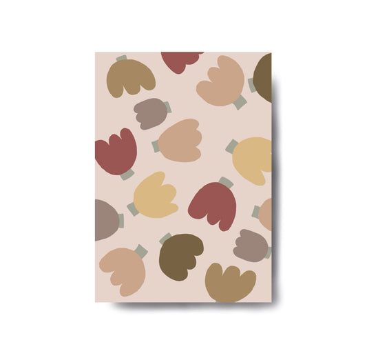 Karin Lena Schmid - Postkarte "Blumen" (5 Stück)