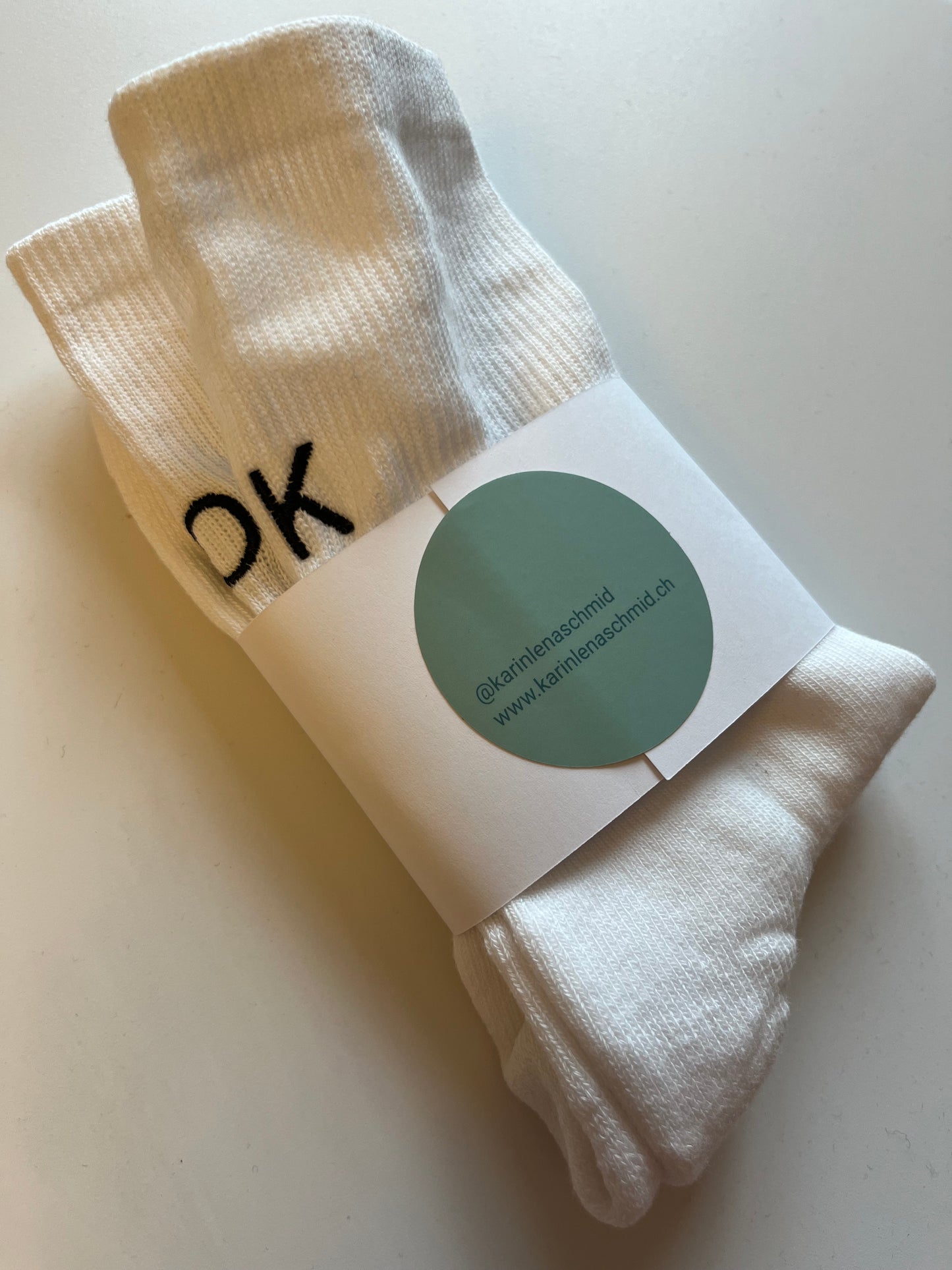 Karin Lena Schmid - Sportsocken "OK - KO" (5 Stück)