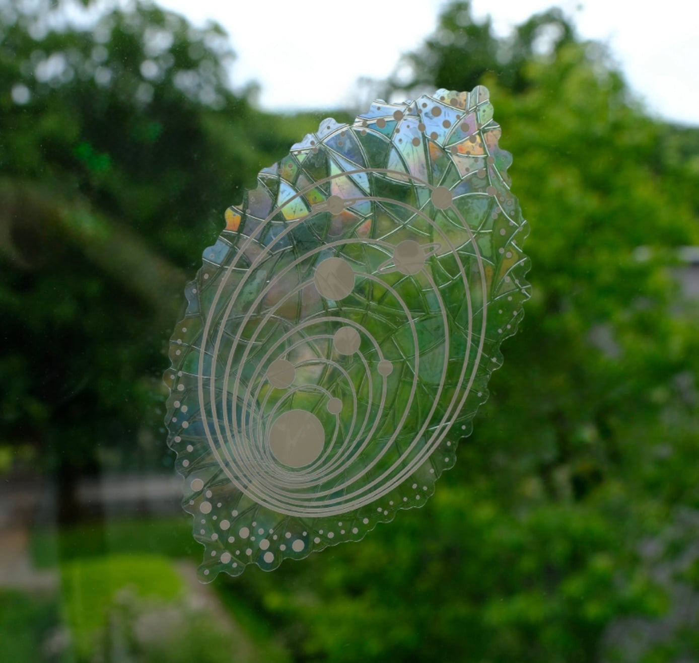 Karin Lena Schmid - Suncatcher "Sonnensystem" (5 Stück)
