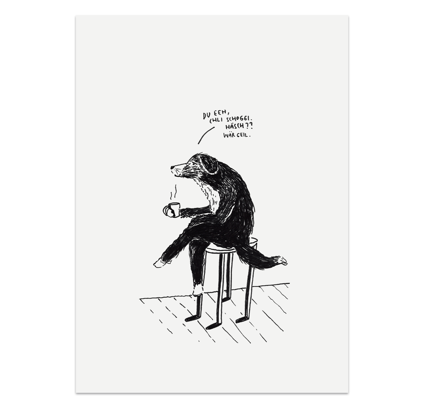petrahilber - Plakat "Hund" (5 Stück)