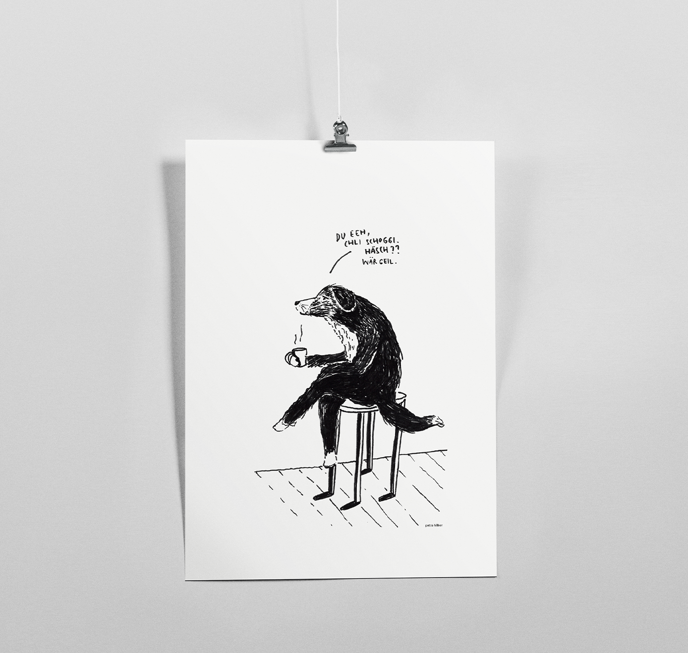 petrahilber - Plakat "Hund" (5 Stück)