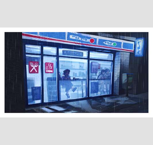 Pim Poli - Plakat "Convenience Store" (5 Stück)