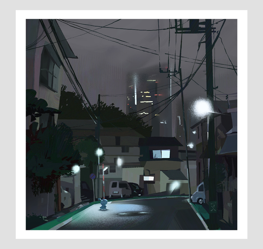 Pim Poli - Plakat "Korean Street" (5 Stück)