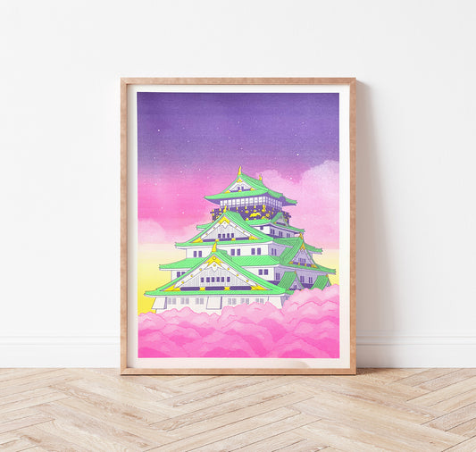 Laura LOW - Plakat "Osaka Castle" (5 Stück)