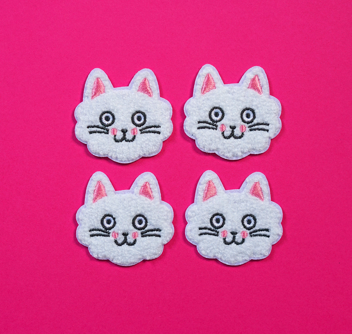 PAPAPATCH - Patch "Flauschige Katze" (5 Stück)