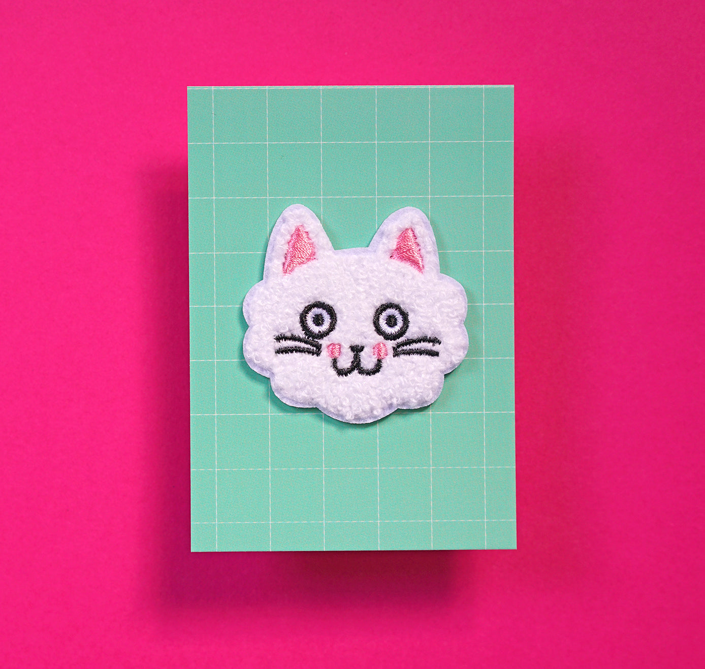 PAPAPATCH - Patch "Flauschige Katze" (5 Stück)
