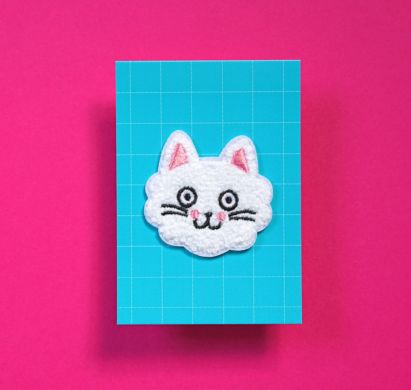 PAPAPATCH - Patch "Flauschige Katze" (5 Stück)