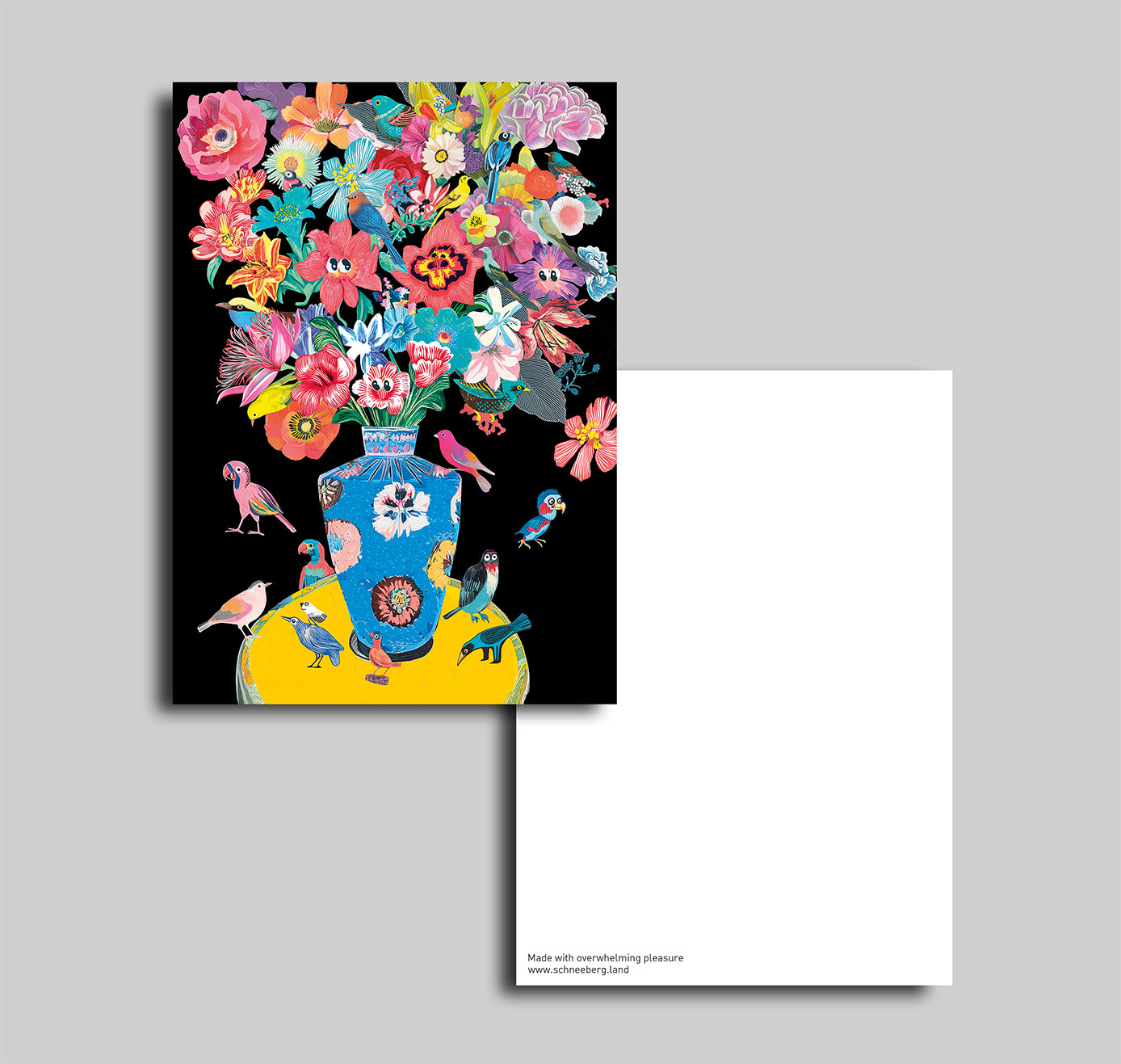 Anna-Lisa Schneeberger - Postkarte "Flowers" (5 Stück)