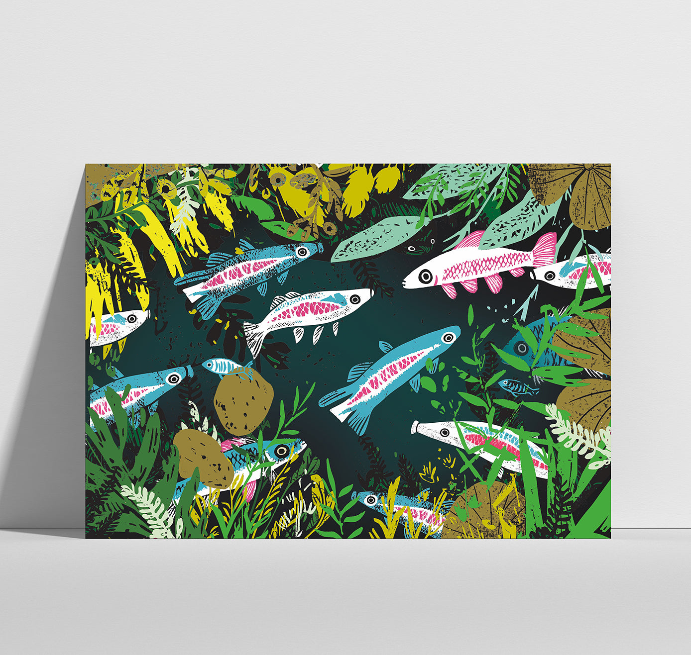 Anna-Lisa Schneeberger - Postkarte "Teich" (5 Stück)