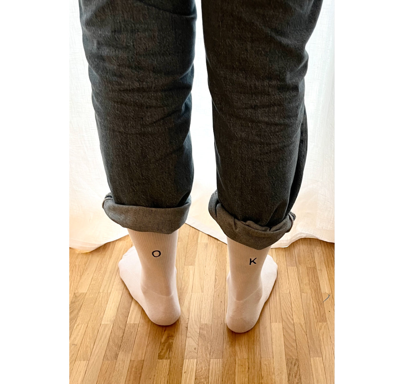 Karin Lena Schmid - Sportsocken "OK - KO" (5 Stück)