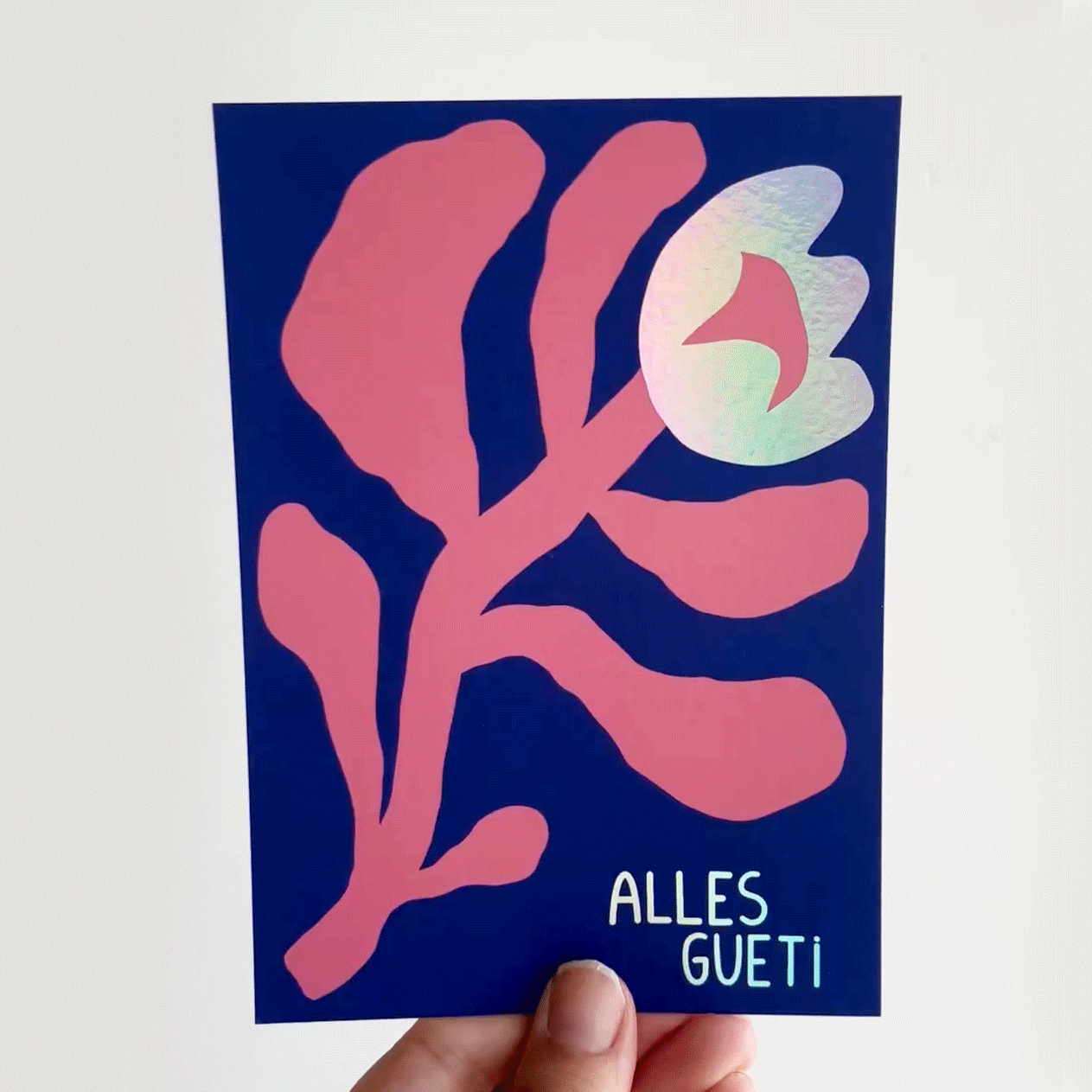 Jolanda Epprecht - Postkarte "Alles Gute" (5 Stück)