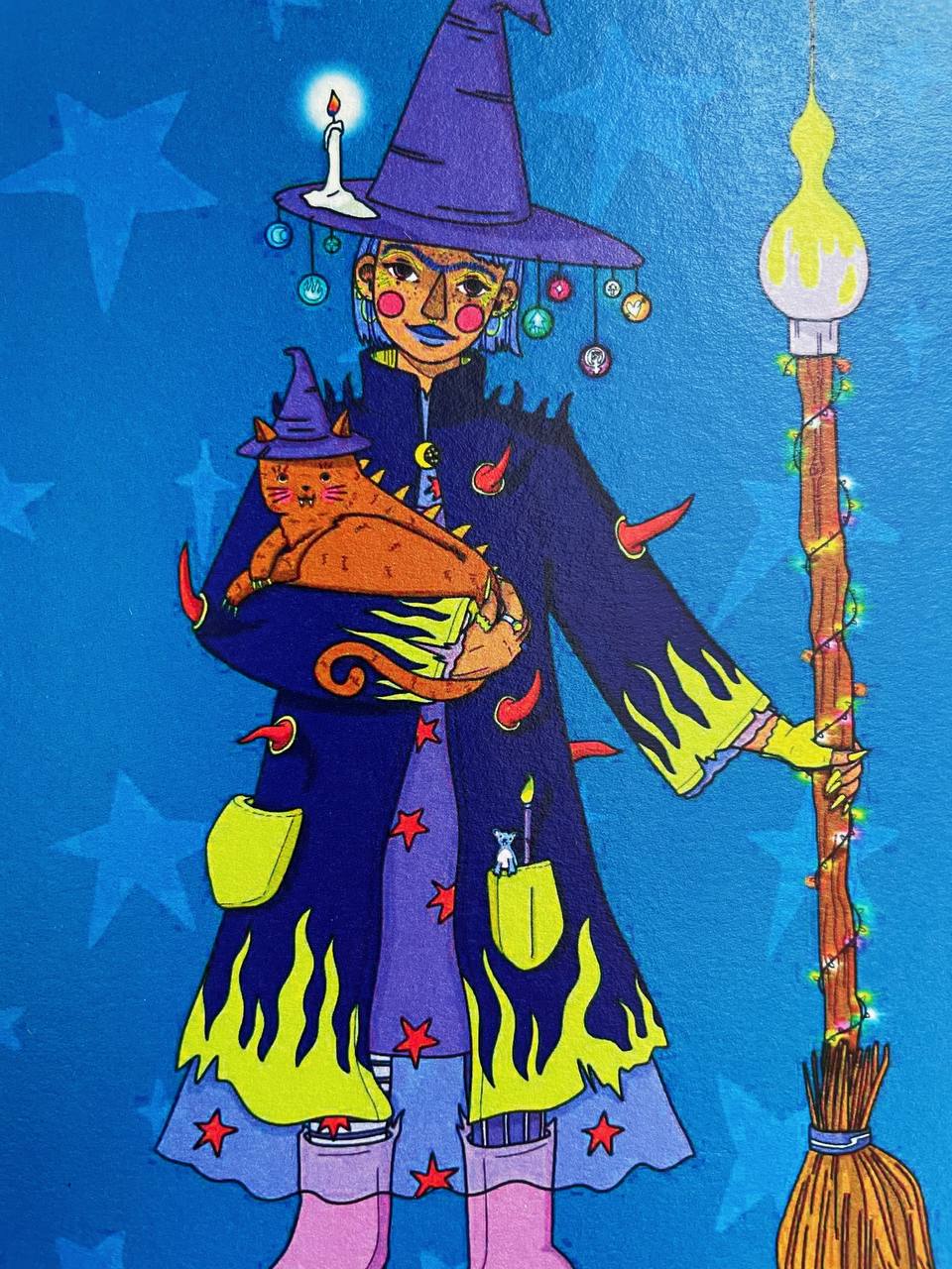 arion illustriert - Karte "Celebration Witch" (5 Stück)