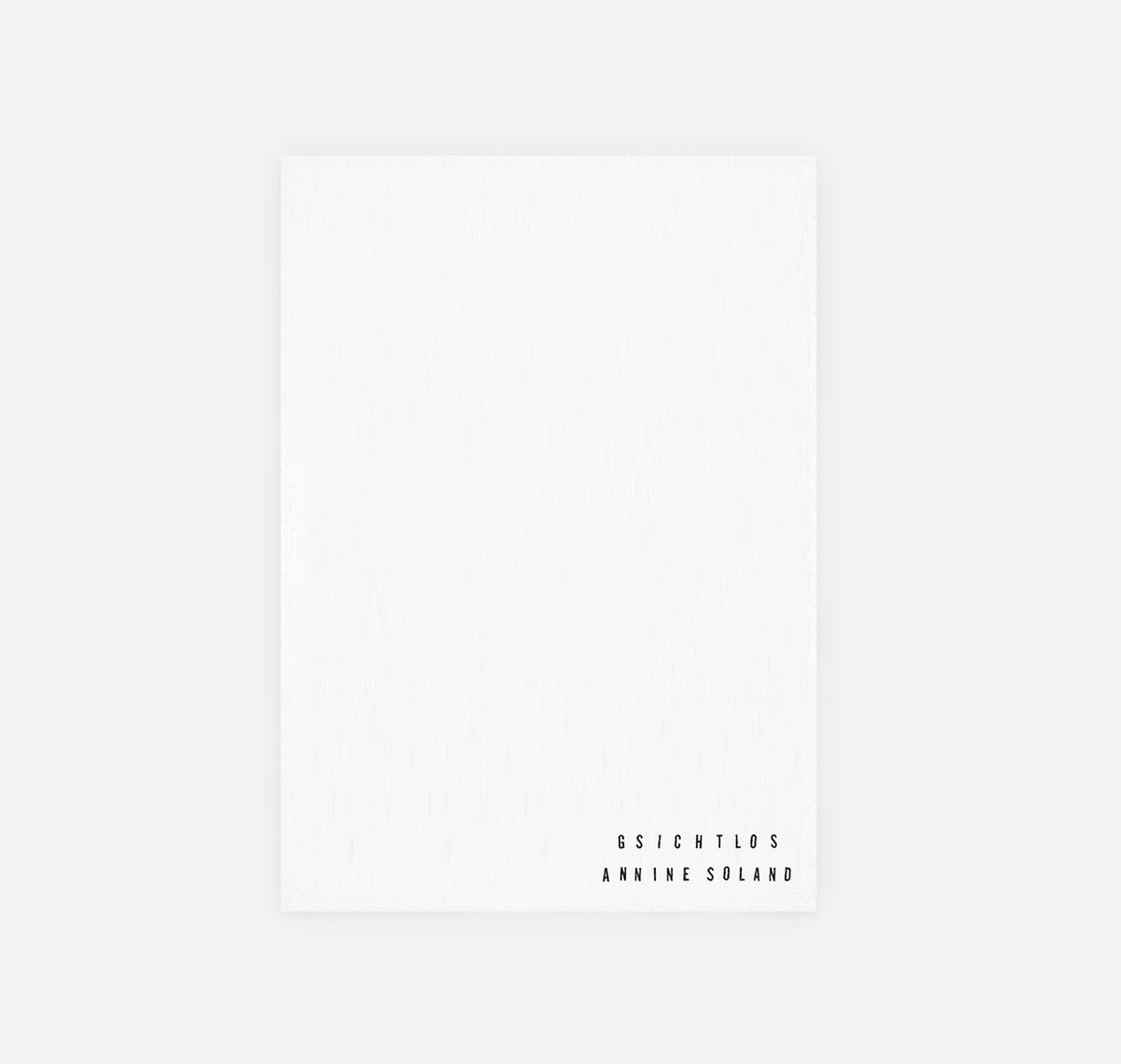 gsichtlos - Postkarte "Match" (10 Stück)