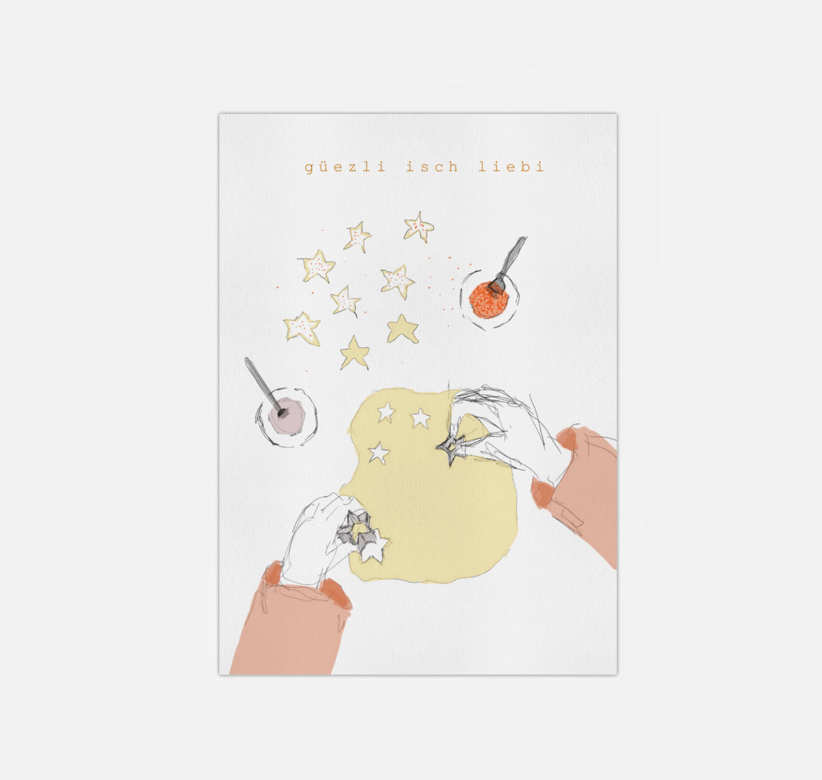 gsichtlos - Postkarte "güezli" (10 Stück)