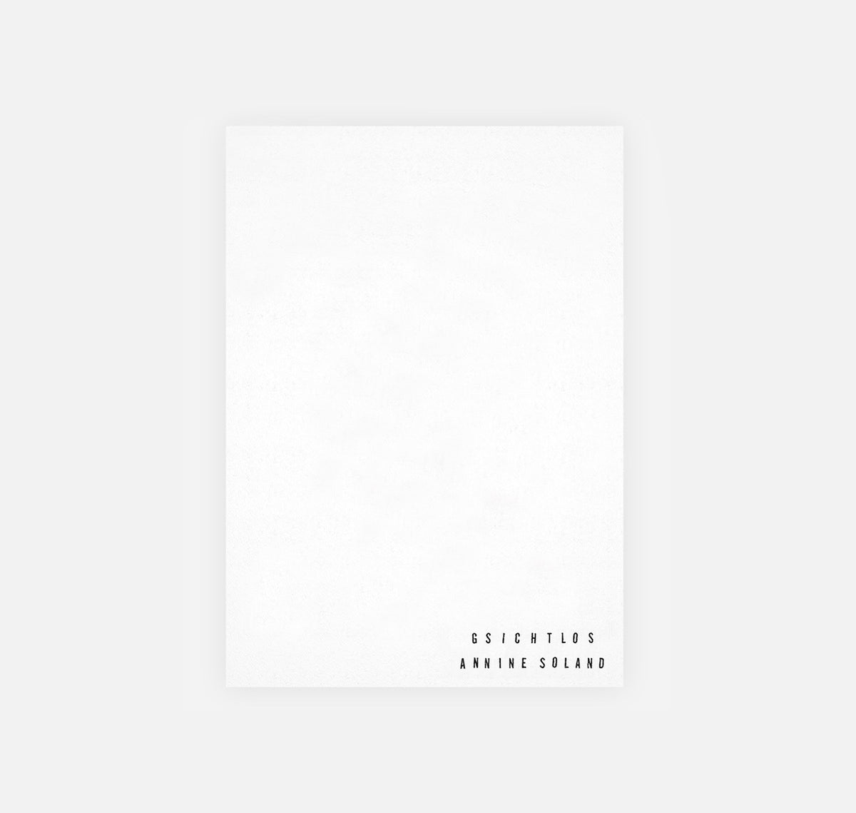 gsichtlos - Postkarte "Heldin" (10 Stück)