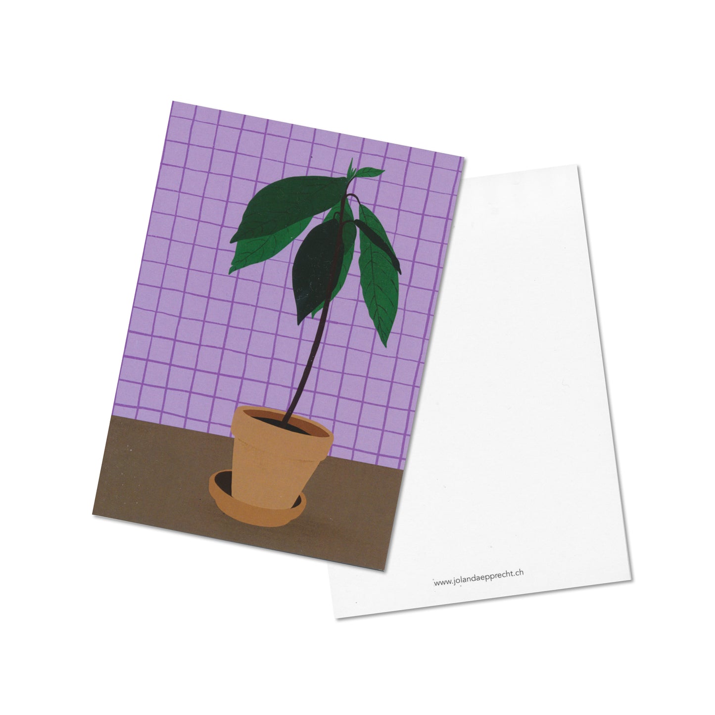 Jolanda Epprecht - Postkarte "Avocado" (5 Stück)