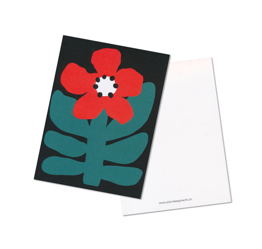 Jolanda Epprecht - Postkarte "Blumen III" (5 Stück)