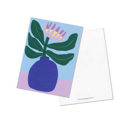 Jolanda Epprecht - Postkarte "Blumen VI" (5 Stück)