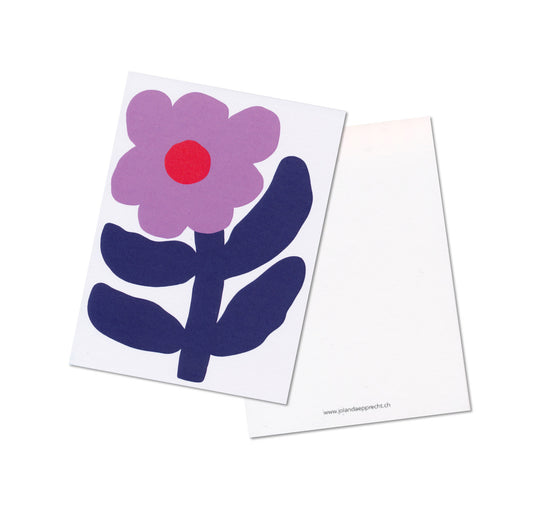 Jolanda Epprecht - Postkarte "Blumen VIII" (5 Stück)