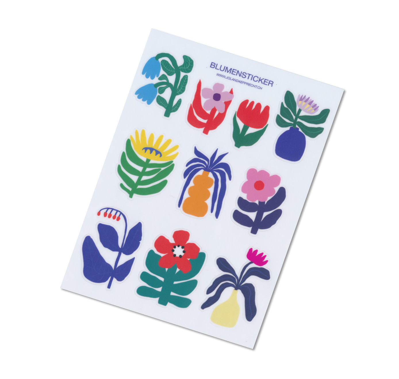 Jolanda Epprecht - Sticker "Blumen" (5 Stück)