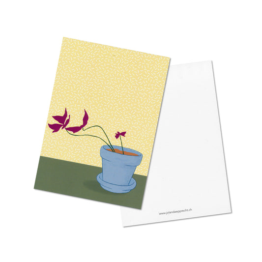 Jolanda Epprecht - Postkarte "Klee" (5 Stück)