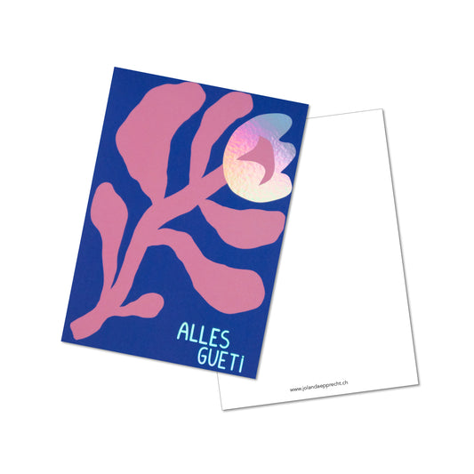 Jolanda Epprecht - Postkarte "Alles Gute" (5 Stück)