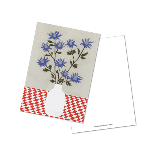 Jolanda Epprecht - Postkarte "Bergblume 1" (5 Stück)