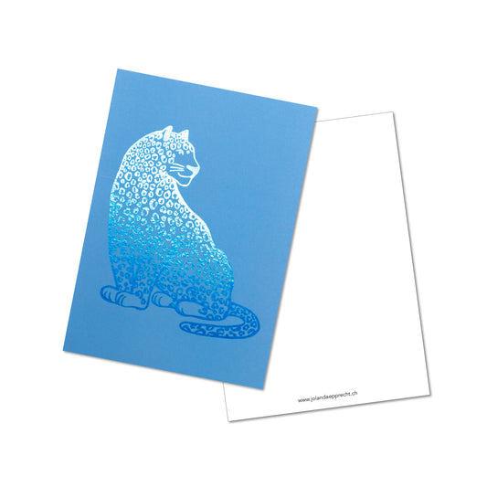 Jolanda Epprecht - Postkarte "Leo 4" (5 Stück)