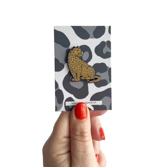 Jolanda Epprecht - Pin "Leopard" (5 Stück)