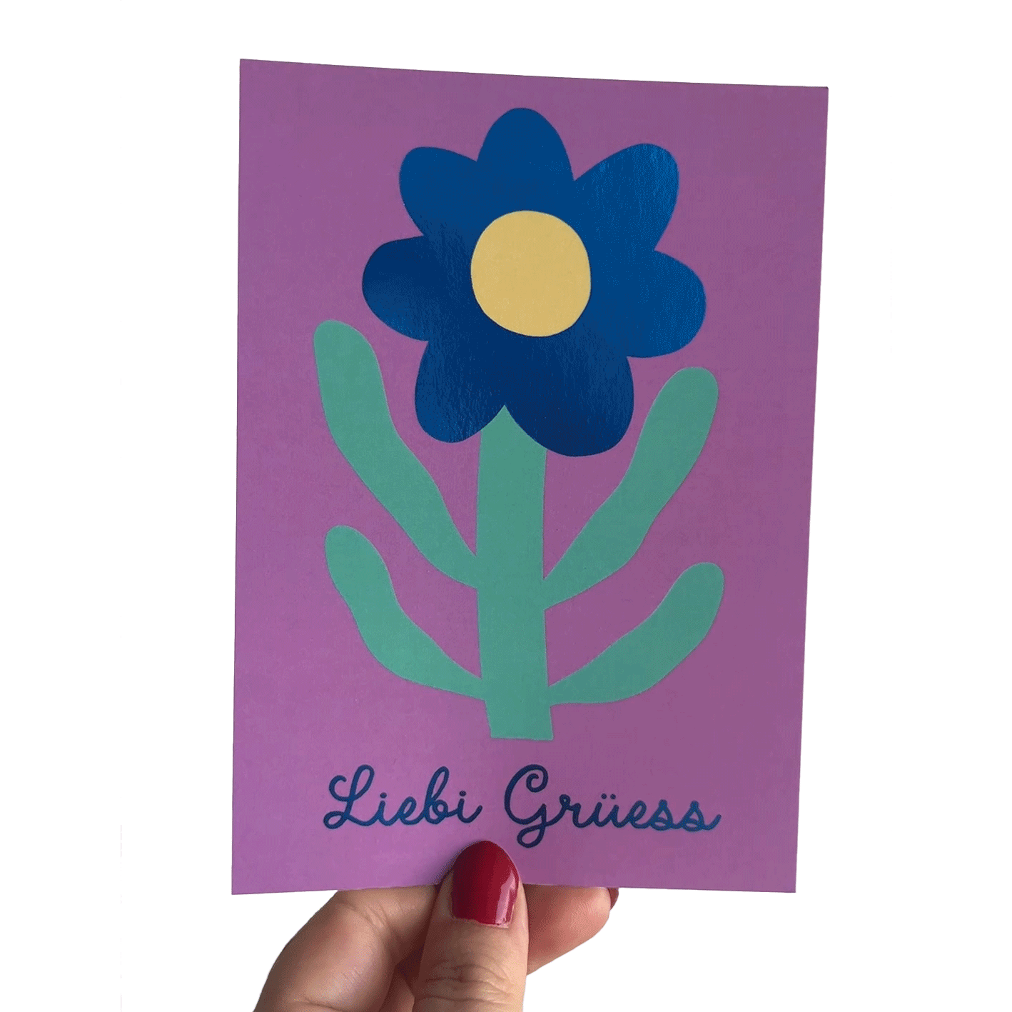 Jolanda Epprecht - Postkarte "Liebe Grüsse 2" (5 Stück)