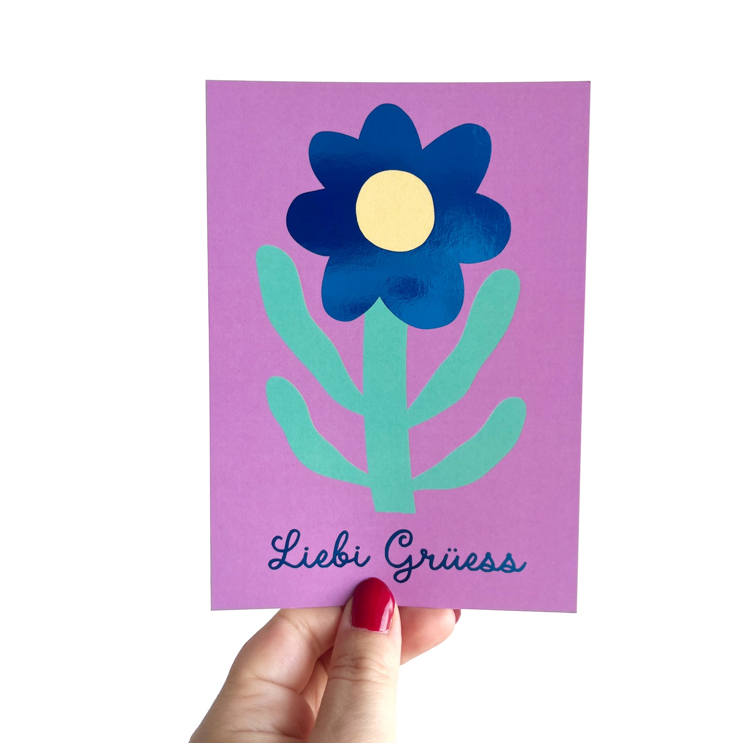 Jolanda Epprecht - Postkarte "Liebe Grüsse 2" (5 Stück)