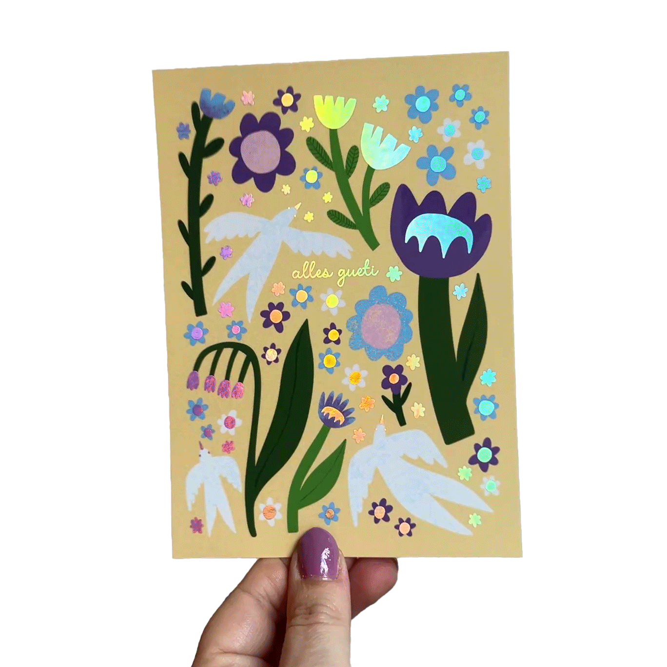 Jolanda Epprecht - Postkarte "Alles Gueti 2" (5 Stück)