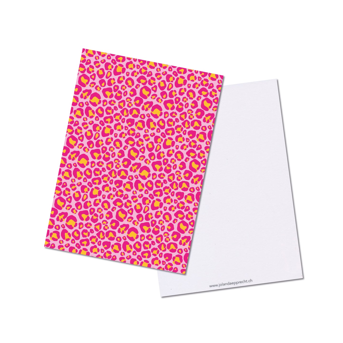 Jolanda Epprecht - Postkarte "Leo Pink" (5 Stück)