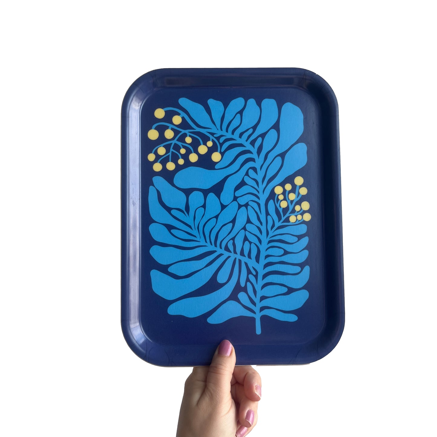 Jolanda Epprecht - Serviertablett "Blau mit Beeren" (5 Stück)