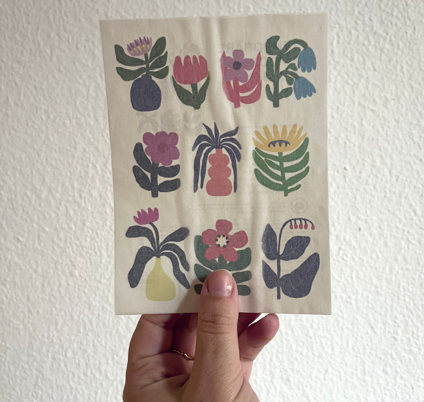 Jolanda Epprecht - Temporäre Tattoos "Blumen" (5 Stück)
