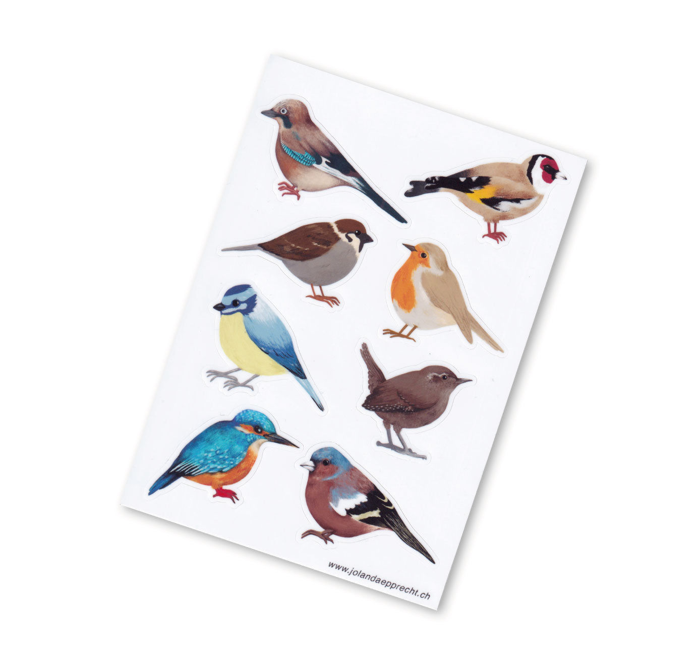 Jolanda Epprecht - Sticker "Vögel" (5 Stück)